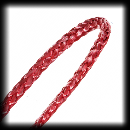 12 Strand High Tenacity Polyester  (Urethane Coated) RED